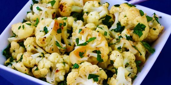 OliveMe-Co.’s-Oven-Roasted-Cauliflower-with-Roasted-Garlic-Olive-Oil-and-Lemon-Juice